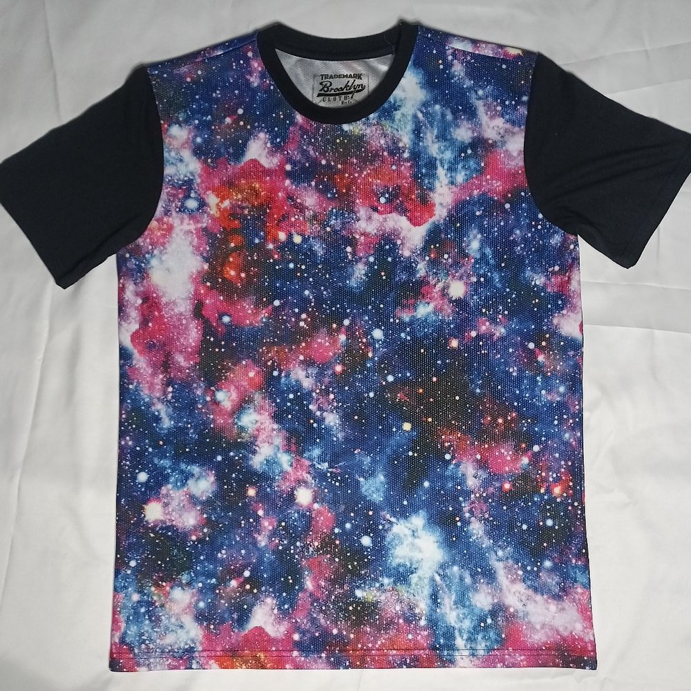 Outer Space Medium Tee Shirt BROOKLYN BRAND